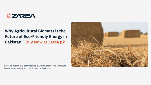 Why Agricultural Biomass is the Future of Eco-Friendly Energy in Pakistan – Buy Now at Zarea.pk