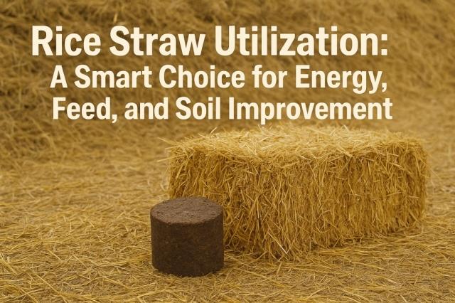 Rice Straw Utilization: A Smart Choice for Energy, Feed, and Soil Improvement | Zarea
